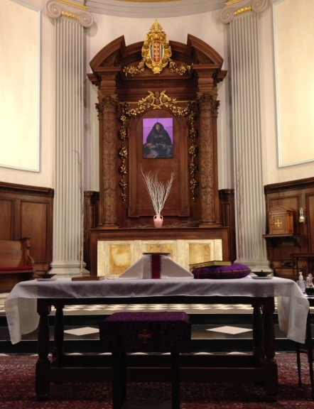 Pieta - Beloved on the Lenten High Altar, Cathedral Church of St. Paul, Boston cropped