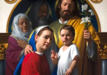 Commission of Holy Family cropped