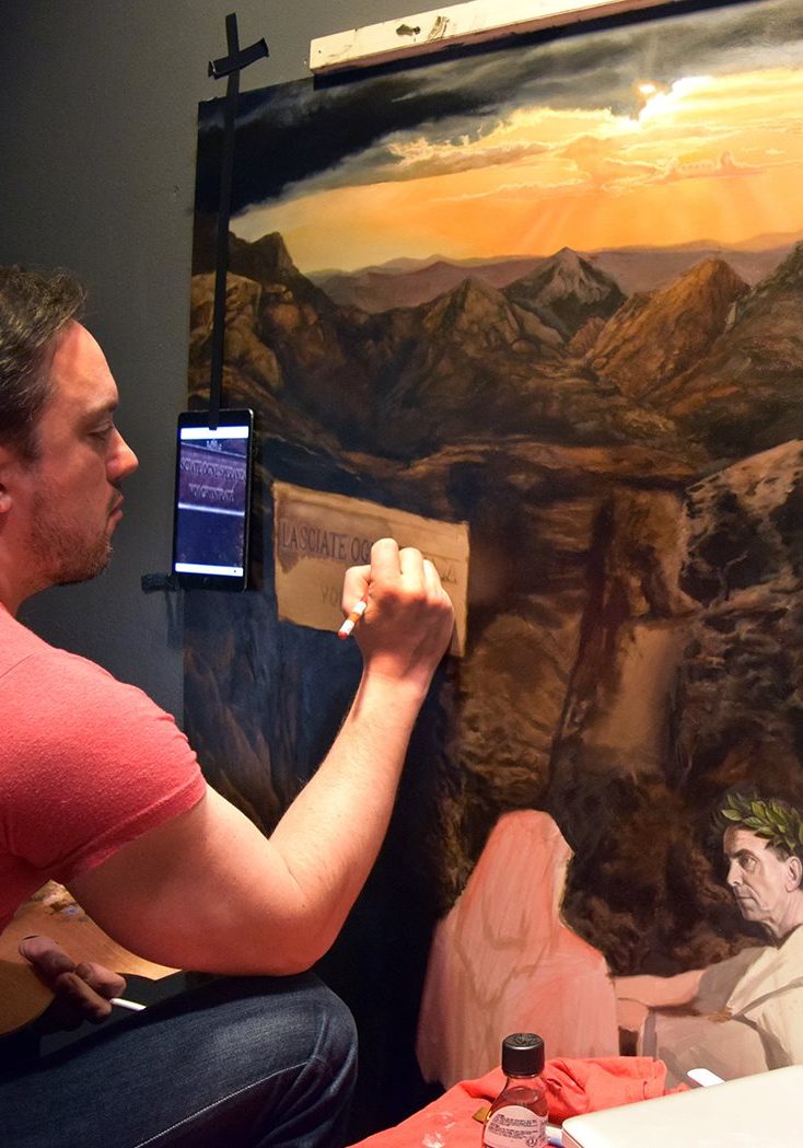 Eric painting cropped