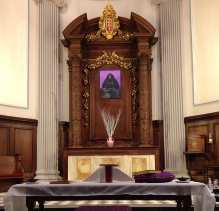 Pieta - Beloved on the Lenten High Altar, Cathedral Church of St. Paul, Boston cropped